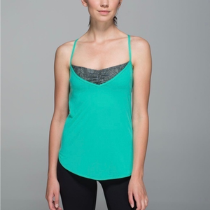 Lululemon Teal Roll Out Tank